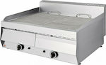 North T702 Grill Erdgas Wasser 22kW mit Abmessungen 76.5x70x30cm