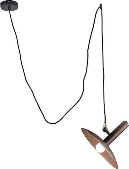 Aca Wakanda Pendant Light Brown 25x25x220cm