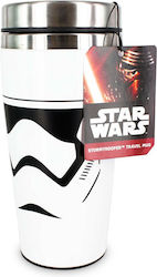 Paladone Star Wars-Stormtrooper Travel Mug 450ml Λευκό Paladone Star Wars-Stormtrooper Travel Mug 450ml Λευκό