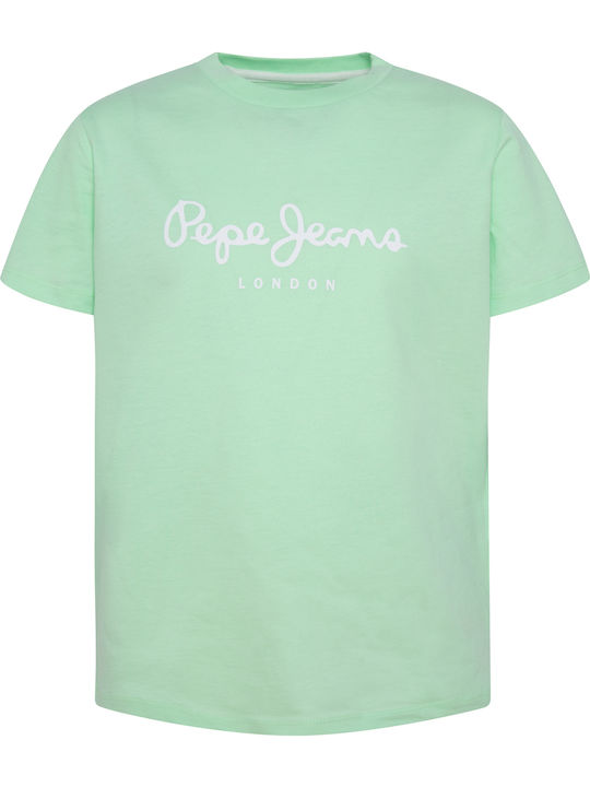 Pepe Jeans Kinder-T-Shirt Grün ART
