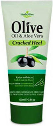 Madis Herbolive Olive Oil & Aloe Vera Ενυδατική Κρέμα Ανάπλασης Ποδιών 100ml