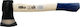 Hilka 090791 Axe Shredding Length 35cm and Weight 600gr with Wooden Handle