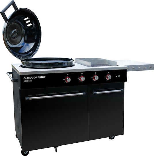 Outdoorchef Lugano 570 G Evo Gasgrill Rost 54cmx27cmcm mit 4 Stück 18.5kW