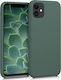 KWmobile Soft Flexible Silicone Back Cover Gree...