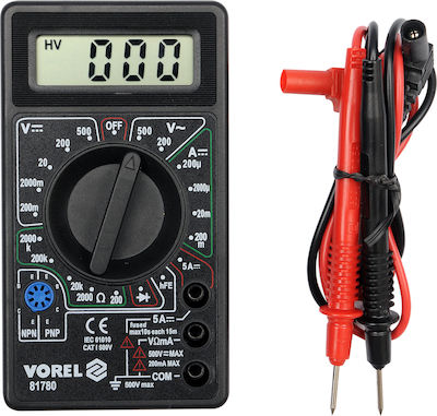 Vorel Multimetru digital cu Măsurare AC 81780