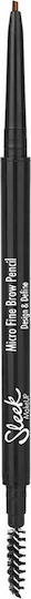 Sleek MakeUP Micro Fine Brow Pencil Μολύβι για Φρύδια Medium Brown 6.3gr