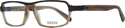 Guess Plastic Eyeglass Frame Brown GU1790 BRN