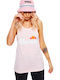 Ellesse Abigaille Αμάνικη Γυναικεία Αθλητική Μπλούζα Light Pink