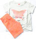 Joyce Kids Set with Shorts Summer 2pcs Gray