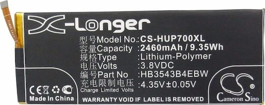 Cameron Sino CS-HUP700XL Kompatibler Ersatzakku 2460mAh für Huawei Ascend P7