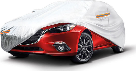 AMiO Aluminium Car Covers 430x165x120cm Waterproof Medium