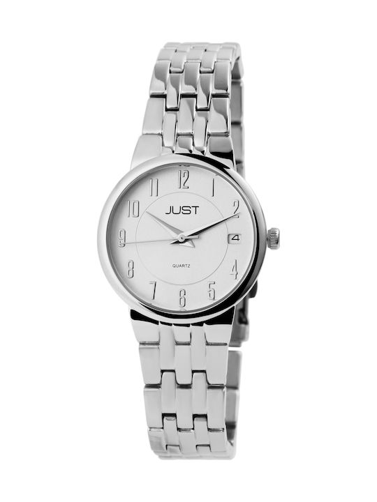 Just Watch Uhr mit Silber Metallarmband JU10171-001