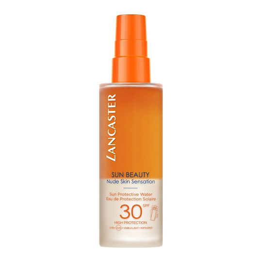 Lancaster Sun Beauty Protective Water Αντηλιακή Λοσιόν Σώματος SPF30 σε Spray 150ml