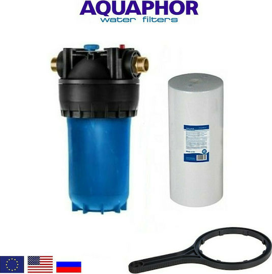 Aquaphor Gross Συσκευή Φίλτρου Νερού Μονή Κεντρικής Παροχής / Κάτω Πάγκου Διατομής 1'' με Ανταλλακτικό Φίλτρο 11410 Aquaphor Gross Συσκευή Φίλτρου Νερού Μονή Κεντρικής Παροχής / Κάτω Πάγκου Διατομής 1'' με Ανταλλακτικό Φίλτρο 11410
