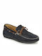 Lumberjack Leman Men's Suede Moccasins Blue