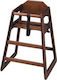 Bliumi Tablecraft Highchair & Wooden Seat Brown