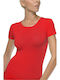Women's Short Sleeve T-Shirt Red