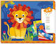 Djeco Κολάζ Set For Creativity Collage Animals για Παιδιά 3+ Ετών