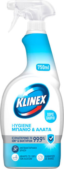 Klinex 4 σε 1 Cleaning Spray Anti-Limescale 750ml