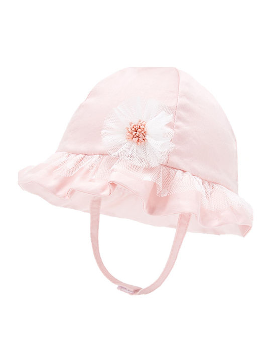 Mayoral Kids' Hat Bucket Fabric Pink