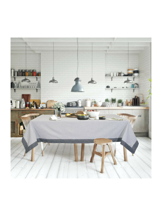 Das Home 0599 Cotton Tablecloth Gray 140x180cm