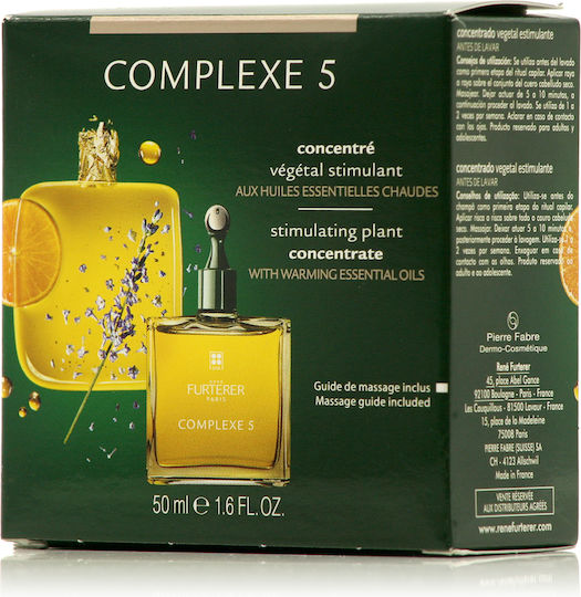 Rene Furterer Complexe 5 Hair Oil for Repair against Hair Loss 50ml