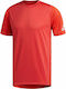 Adidas Men's Short Sleeve T-shirt Red