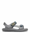 Crocs Swiftwater Expedition Children's Anatomical Beach Shoes Gray