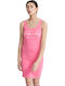 Superdry Sommer Mini Kleid Rosa