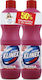 Klinex Ultra Protection Thick Bleach with Scent Pink Power 2x1.25lt