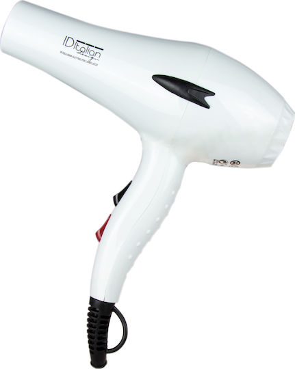 ID Italian GTI2600 Plus Passion Professional Hair Dryer 2200W White