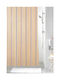 Palamaiki Multi Stripe Κουρτίνα Μπάνιου 180x200 cm Multi