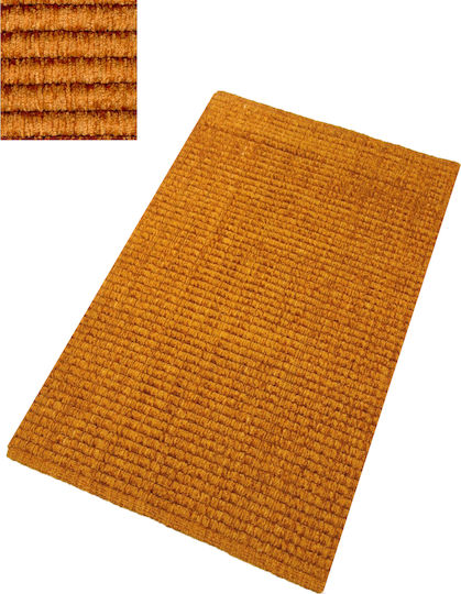 Texi Bath Бански килим Памук Правоъгълена Chenille 2001043060 Orange 60x90бр