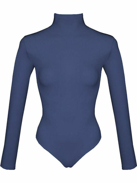 Helios Lingerie Long Sleeve Turtleneck Bodysuit...