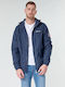 Ellesse Terrazzo Men's Winter Jacket Windproof Navy Blue