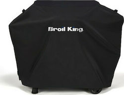 Broil King Grill Cover Black Compatible with the Baron Pellet 400 from Polyester 107x56x97cm