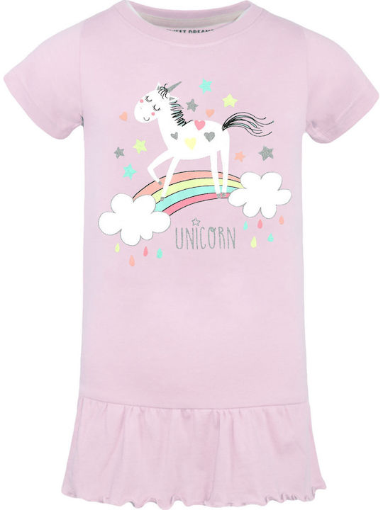 Energiers Kids' Nightgown Summer Pink
