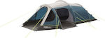 Outwell Earth 3 Campingzelt Iglu Blau mit Doppeltuch 4 Jahreszeiten für 3 Personen 410x200x110cm