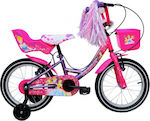 Style Princess 14" Kids Bicycle BMX Pink