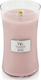 WoodWick Scented Candle Jar with Scent Rosewood Pink 75gr 1pcs