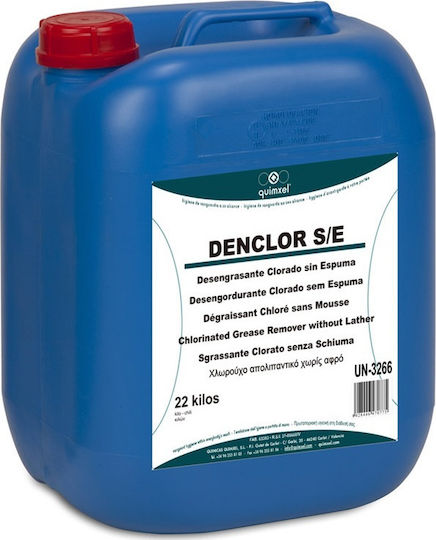 Quimxel Denclor S/E Liquid Cleaner Grease Chlorinated 22lt 1pcs