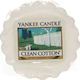 Yankee Candle Αρωματικό Κερί Clean Cotton 22gr