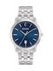 Bulova Sutton Men's Watch 40mm Battery with Silver Metal Bracelet