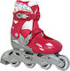 Αθλοπαιδιά 002.1083 Kids Adjustable Inline Rollers Pink