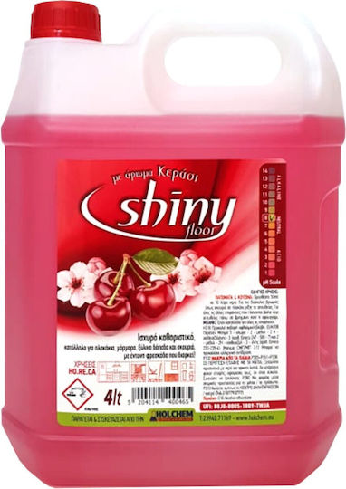 Holchem Shiny Floor За Подове с Дезинфекционно Действие с аромат на черешков цвят 1x4л