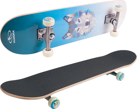 Hudora Wolf Instinct ABEC 1 Komplett Kurzboard Blau