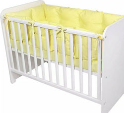 Lorelli Big Uni Crib Bumpers Classic Inside Yel...