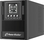 Powerwalker VFI 1000 AT UPS On-Line 1000VA 900W με 3 Schuko Πρίζες