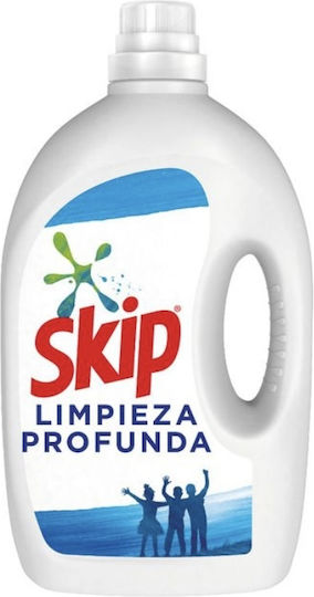 Skip Active Clean Υγρό Απορρυπαντικό Ρούχων 3lt (60 Μεζούρες)