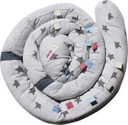 Minene Snuggly Πάντα Snake Εσωτερική Γκρι 12x240cm